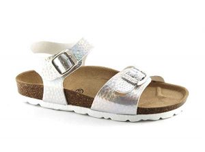 Sandalias iridiscente